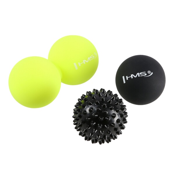 Sada masážních míčků Lacrosse Ball HMS BLS01