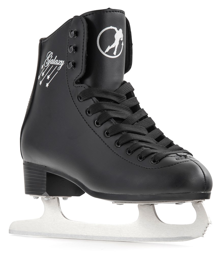 SFR Galaxy Children's Ice Skates - Black - UK:13J EU:32 US:M1L1