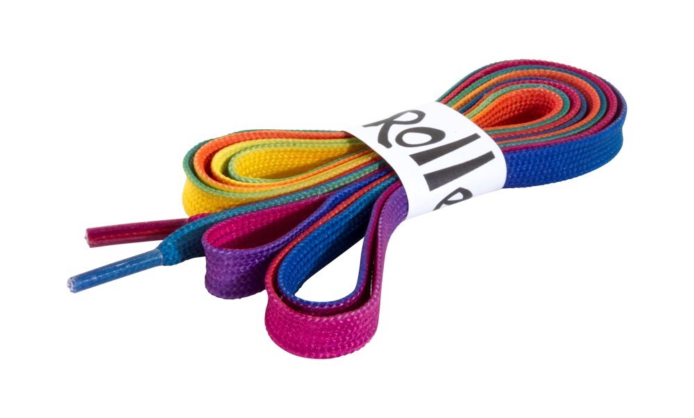 Rio Roller Laces - Rainbow - 155cm