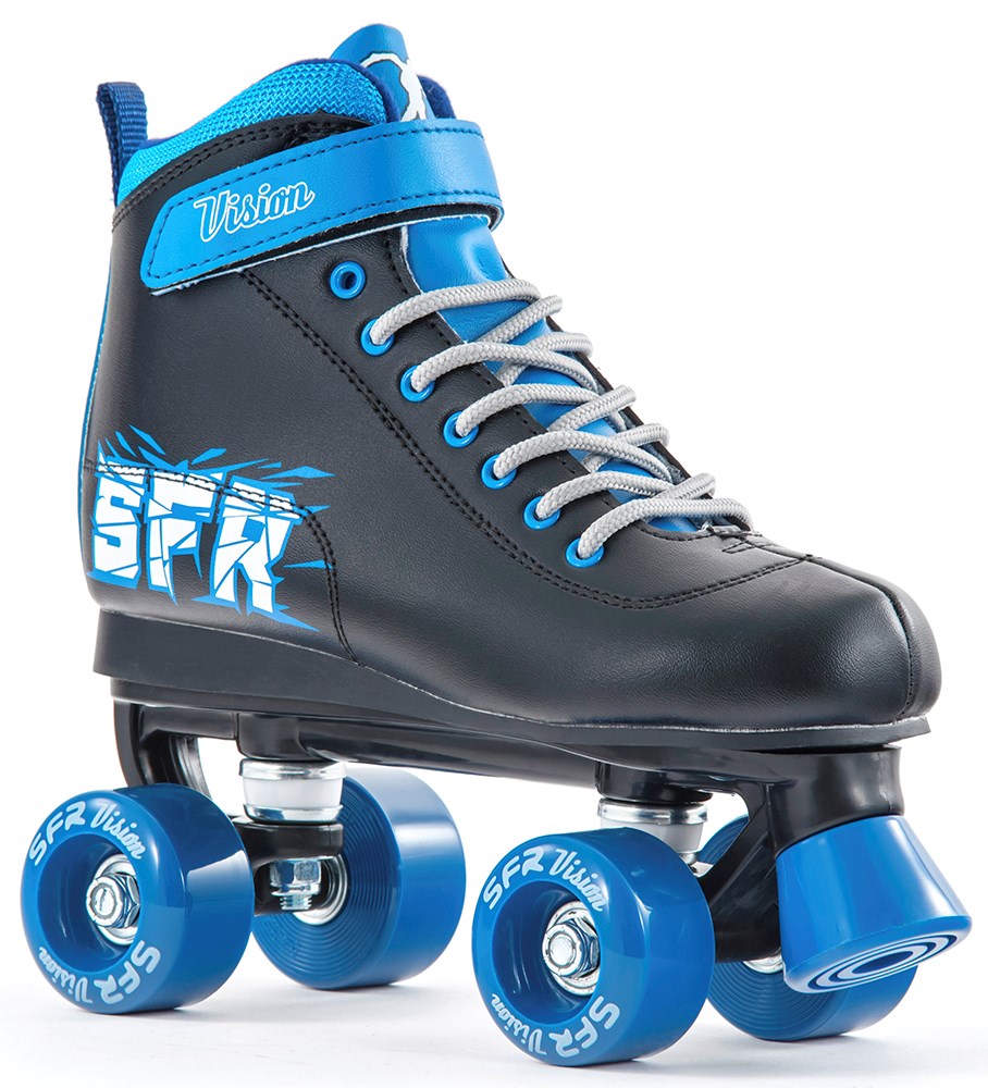 SFR Vision II Children's Quad Skates - Blue - UK:11J EU:29 US:M12JL12J