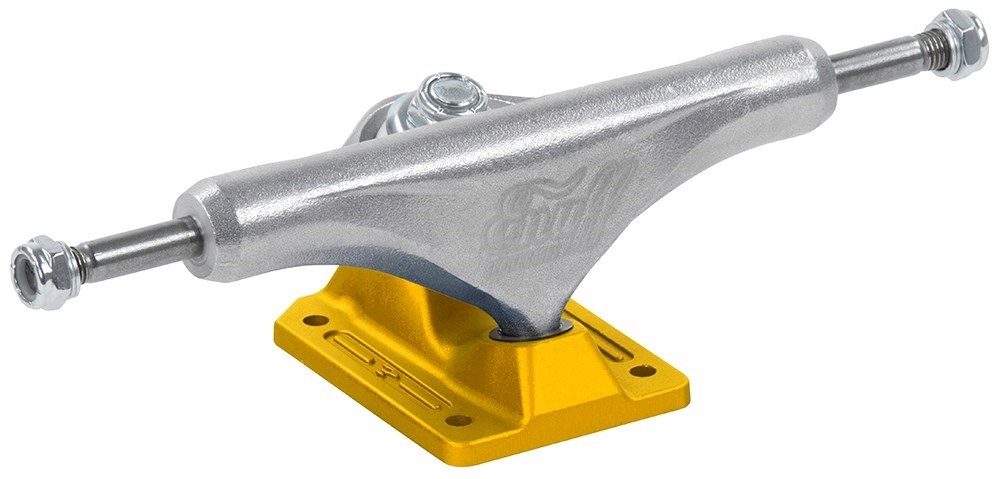 Enuff Decade Pro Satin Trucks - Natural / Gold - 139mm