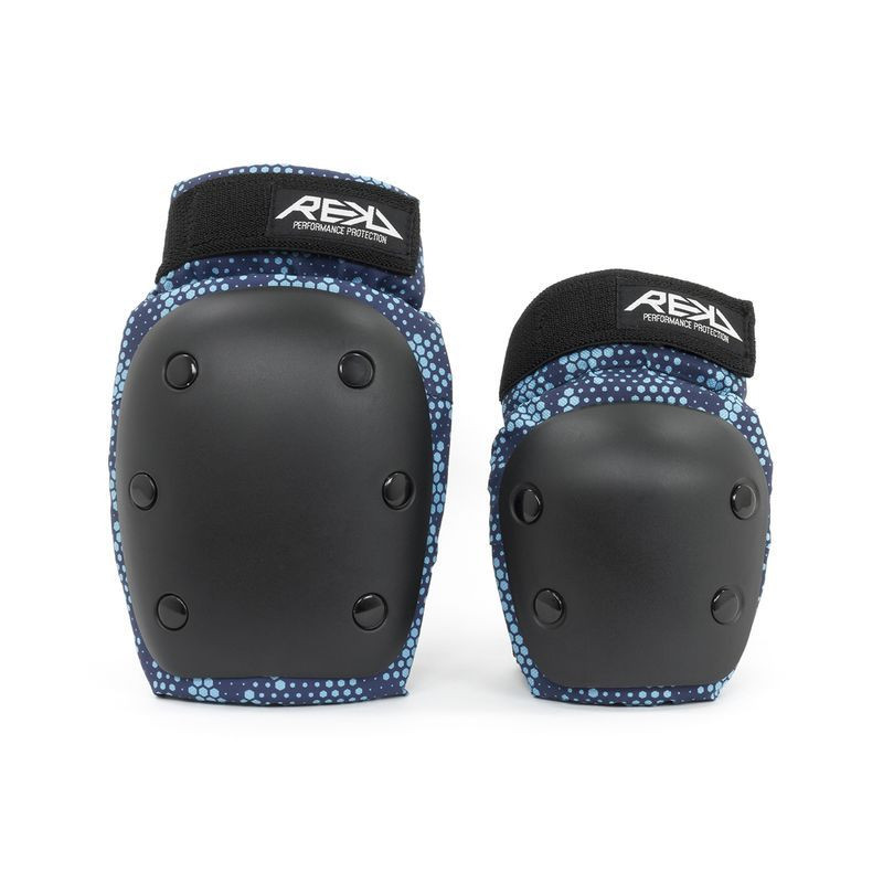 Set Chráničů REKD Youth Heavy Duty Black/Blue L