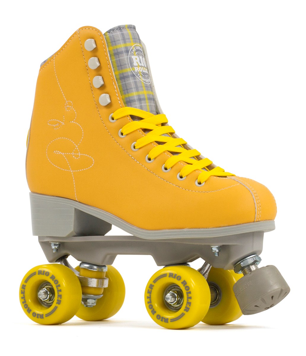 Rio Roller Signature Children's Quad Skates - Yellow - UK:3J EU:35.5 US:M4L5