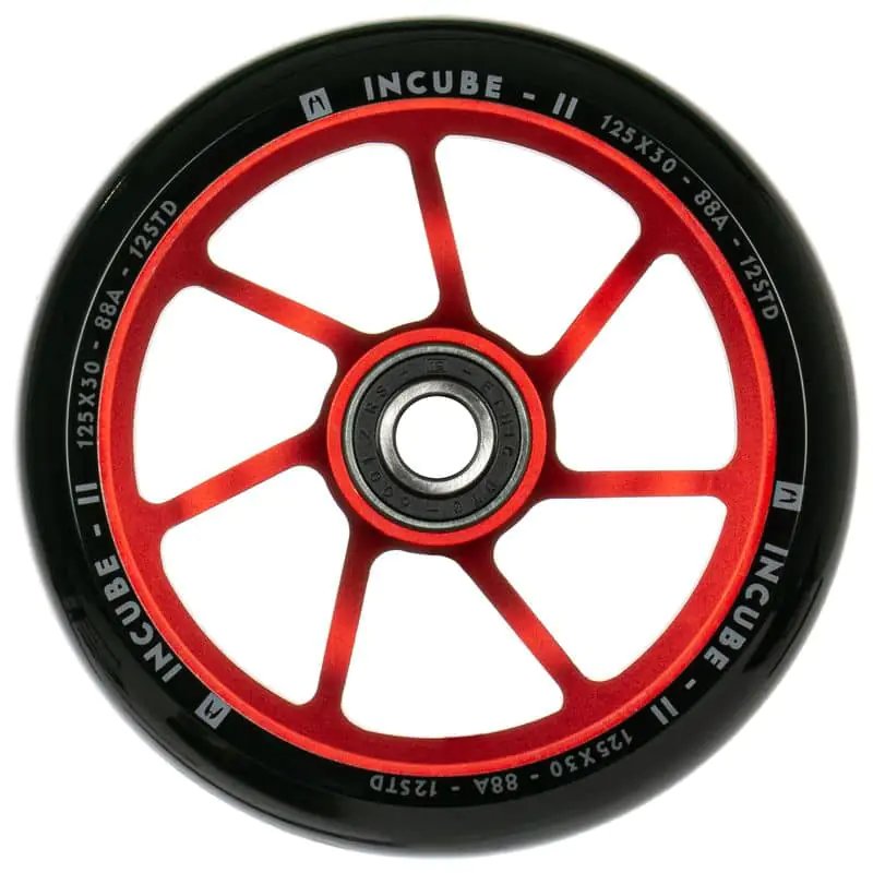 Kolečko Ethic Incube V2 12STD 125mm červené