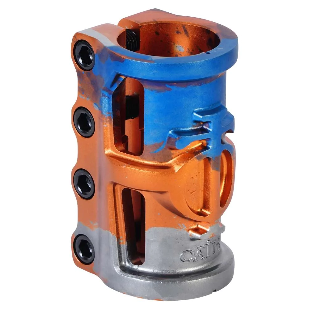 SCS Oath Cage V2 Orange/Blue/Titanium