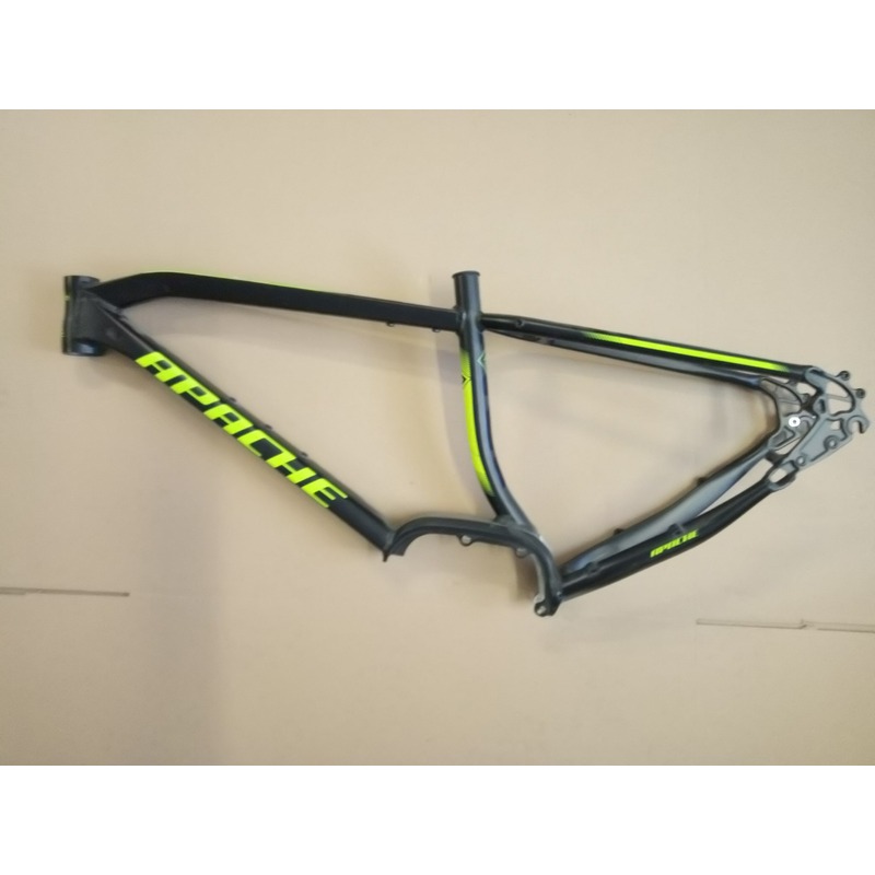 Rám elektrokolo MTB 27,5" Manitou MX 17" černá žlutá-nápis Hawk 2019