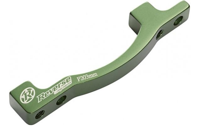 Adaptér přední brzdy Reverse PM-PM 203 mm Green