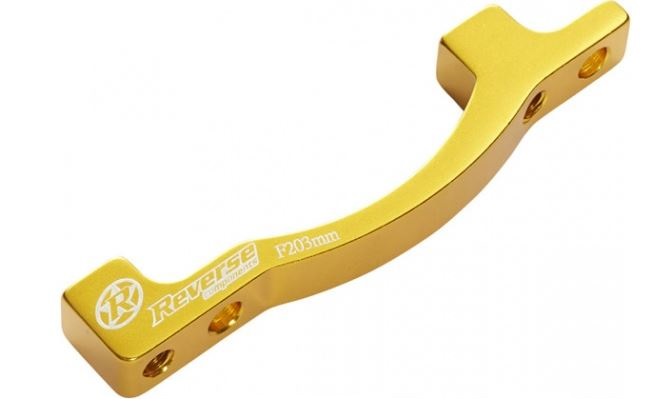 Adaptér přední brzdy Reverse PM-PM 203 mm Gold