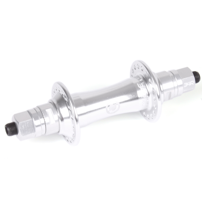 Náboj přední BMX 34R ROTO FRONT HUB 36 děr, stříbrný