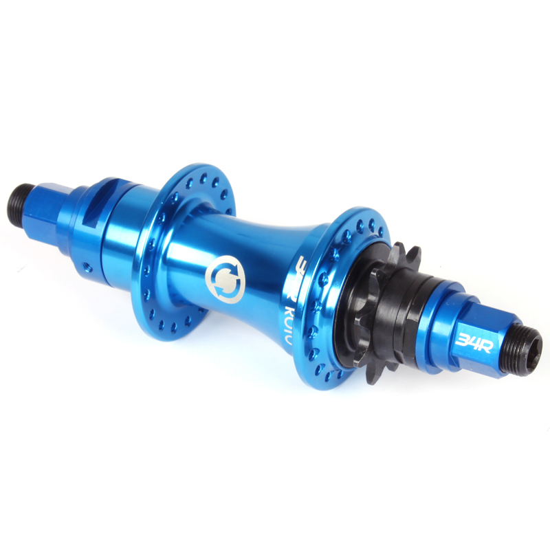 Náboj zadní BMX 34R ROTO REAR HUB 36 děr, modrý, LHD