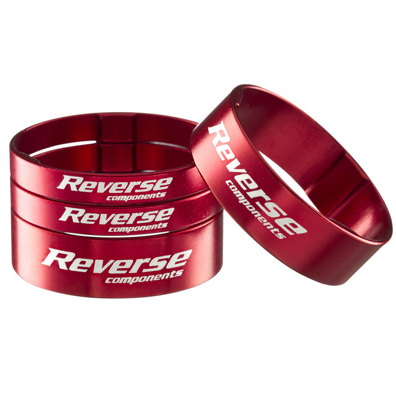 Podložka distanční Reverse Alloy Ultra-Lite set 1 1/8" Red