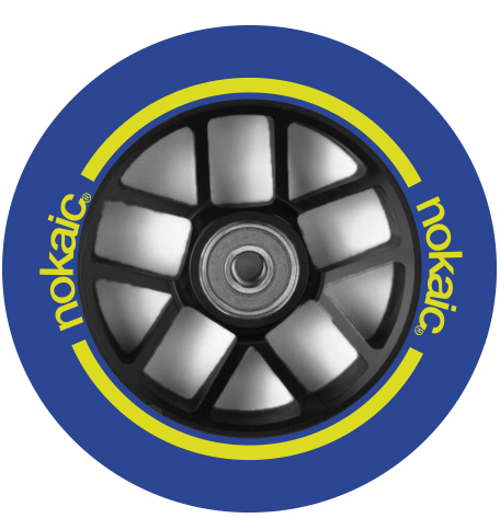 Kolečko Nokaic Spoked 110mm Blue