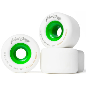 Blood Orange Morgan Pro 70mm Kolečka na Longboard (Green Core|80A)