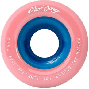 Blood Orange Morgan Pro 65mm Kolečka na Longboard (Coral|84A)