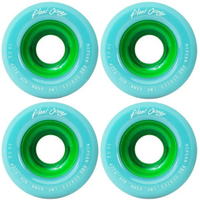 Blood Orange Morgan Pro 65mm Kolečka na Longboard (Seafoam|80A)