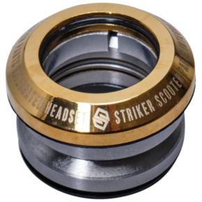 Headset Striker Integrated Gold Chrome