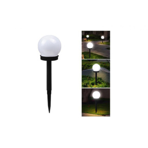 Solar Garden Ball LED Light (3ks)(vč. Aku)