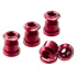 Šrouby do převodníku Reverse Alloy 7 mm, 4 ks Red