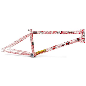 Fiction Creature Freestyle BMX Rám (21"|Psycho White W/ Red Splatter)