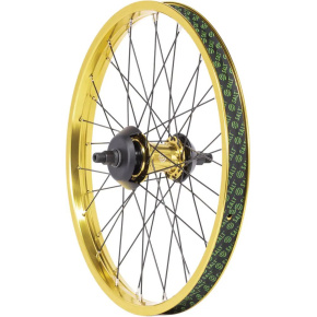 Salt Everest 20" Freecoaster BMX Rear Wheel (Zlatá|Left hand drive)