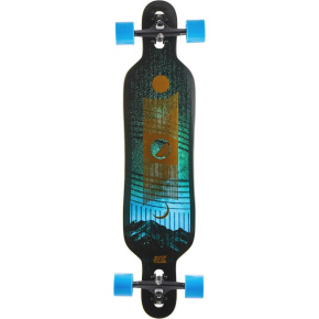 DB Phase Complete Longboard (38"|Černá/Modrá/Zlatá)