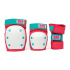 Rio Roller Triple Pad Set - Red / Mint - Small