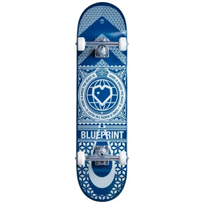 Skateboard Blueprint Home Heart 8" modrý