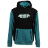 Hydroponic DH Crew Mikina (XL|Black / Teal Green)