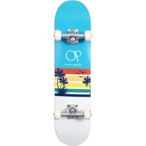 Ocean Pacific Sunset Skateboard Komplet (7.25"|Modrá)