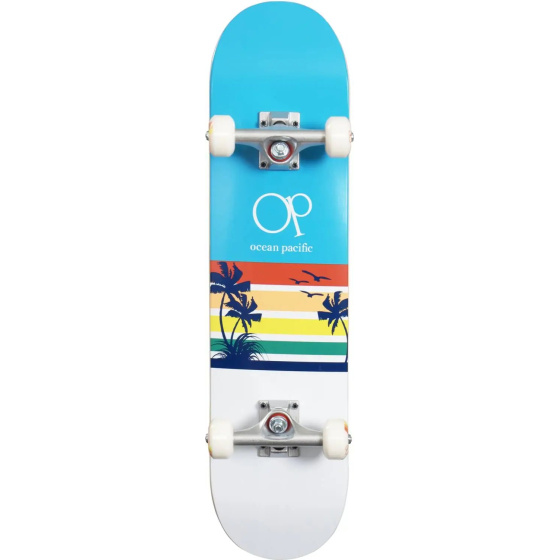 Ocean Pacific Sunset Skateboard Komplet (7.25"|Modrá)