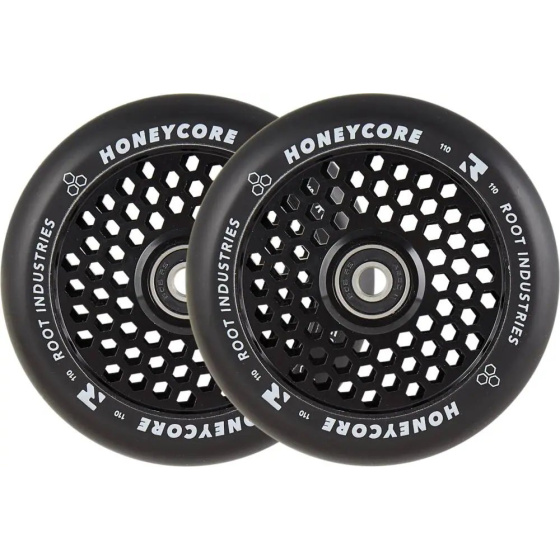 Kolečka Root Industries Honeycore black 110mm 2ks černá