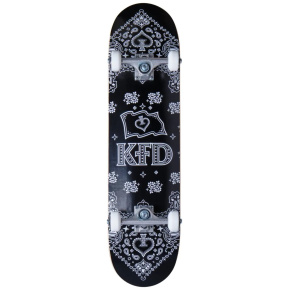 KFD Bandana Skateboard Komplet (7.75"|Černá)