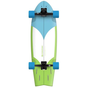 Hydroponic Fish Complete Surfskate (31.5"|Radikal Cyan/Green)