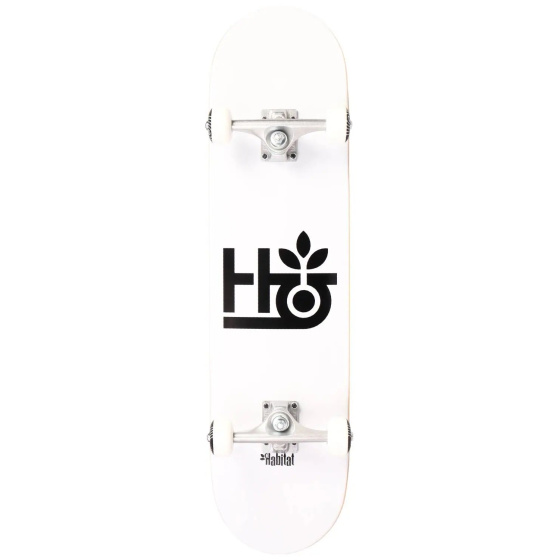 Habitat Pod Skateboard Komplet (8"|Bílá)