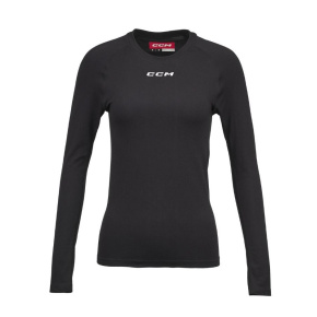 Dámské triko CCM Women's Long Sleeve Training Tee SR