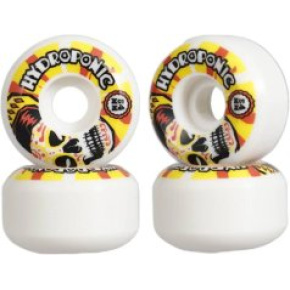 Hydroponic Mexican Skull 2.0 Kolečka pro skateboard 4-Souprava (54mm|Bílá/Oranžová)