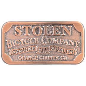 Stolen Badge (Small Crest Rose Gold|Flat)