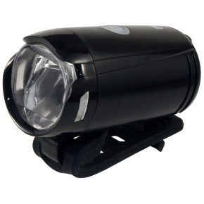 Světlo přední diodové UN-200 1 x Cree LED, 25 Lux, USB, černé