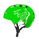 SKULLGREEN-B Casco verde  talla grande 8-a-99-aos