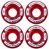 Supreme Rollers Quad Kolečka 4-Balení (62mm|Červená)