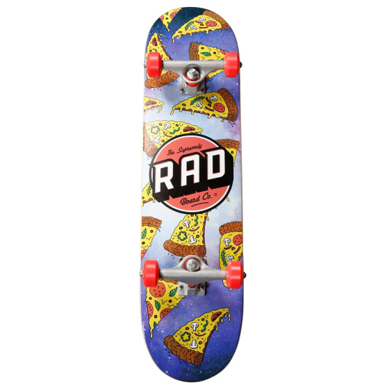 RAD Logo Progressive Complete Skateboard (8"|Galaxy Pizza)