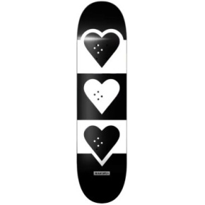 Heart Supply Check Stripe Skate Deska (8.5"|Černá)