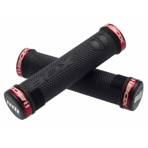 Gripy BMX ODI Box Hex Lock-On Bonus Pack Black/Red