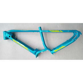 Rám elektrokolo MTB 27,5" Yamka MX-I 3+5 18"pearl teal 2021, 18"