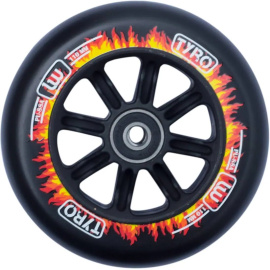 Kolečko Longway Tyro Nylon Core 110mm Black/Fire Flame