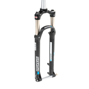 Vidlice odpr. 29" tapered Suntour XCR32 Boost RL-R AIR DISC, 15QLC32 , 100 mm černá mat be