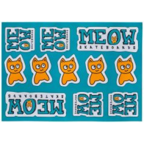 Set samolepek Meow Logo