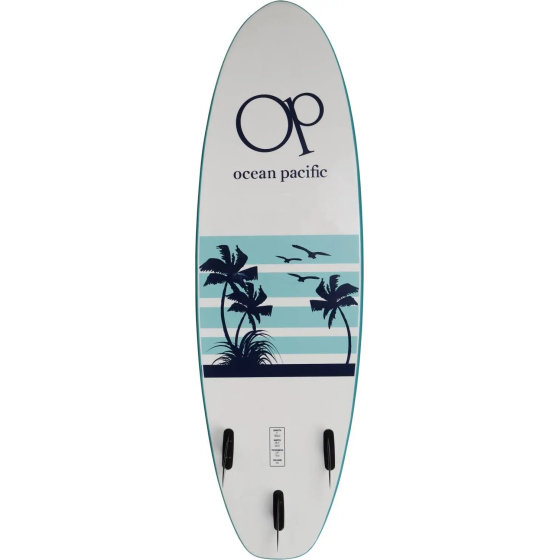 Ocean Pacific 6'0 Soft Top Surfboard (182.88cm (6'0")|Tyrkysová)