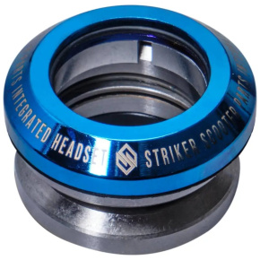 Headset Striker Integrated  Blue chrome