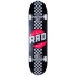 RAD Checker Stripe Skateboard Komplet (7.25"|Černá)